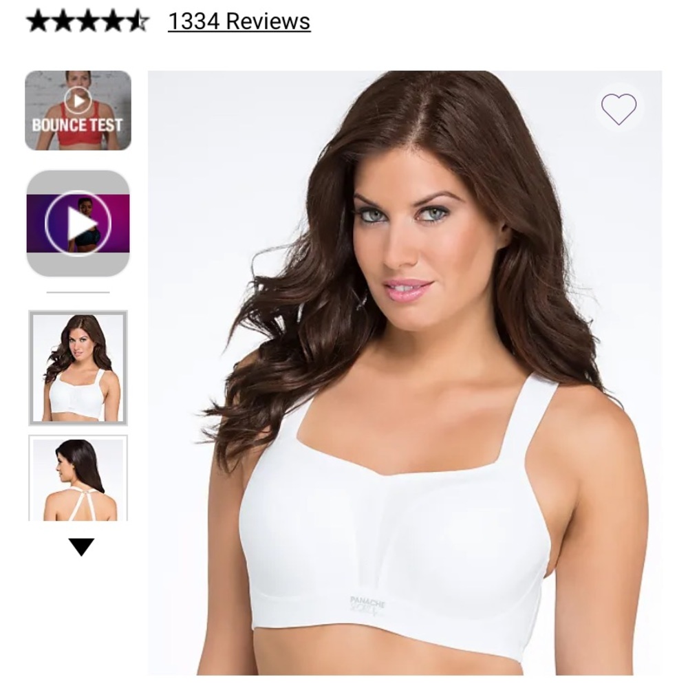 Panache Ultimate High Impact 32 DD sports bra. Worn once.